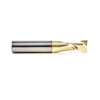 Picture of 46047 Solid Carbide Up-Cut Spiral 1/2 Dia x 3/4 x 1/2 Shank x 3 Inch Long Composite, Fiberglass & Phenolic Cutting ZrN Coated Router Bit